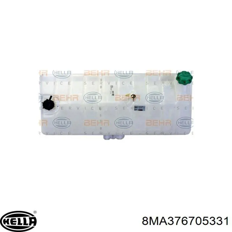 8MA376705331 HELLA Розширювальний бачок охолодження