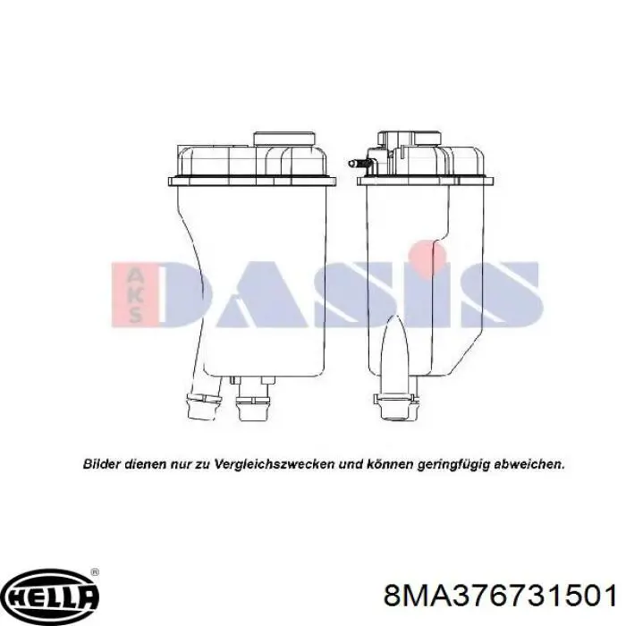 Купити 603536 Dorman Водяний бачок системи охолодження
