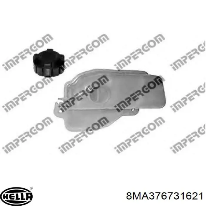 Купити 8MA376731621 HELLA Водяний бачок системи охолодження