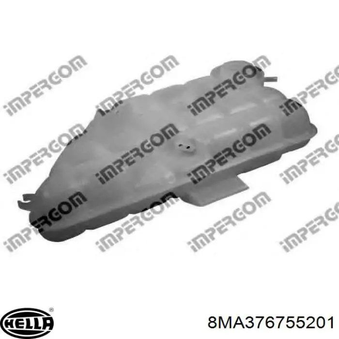 8MA376755201 HELLA Розширювальний бачок охолодження