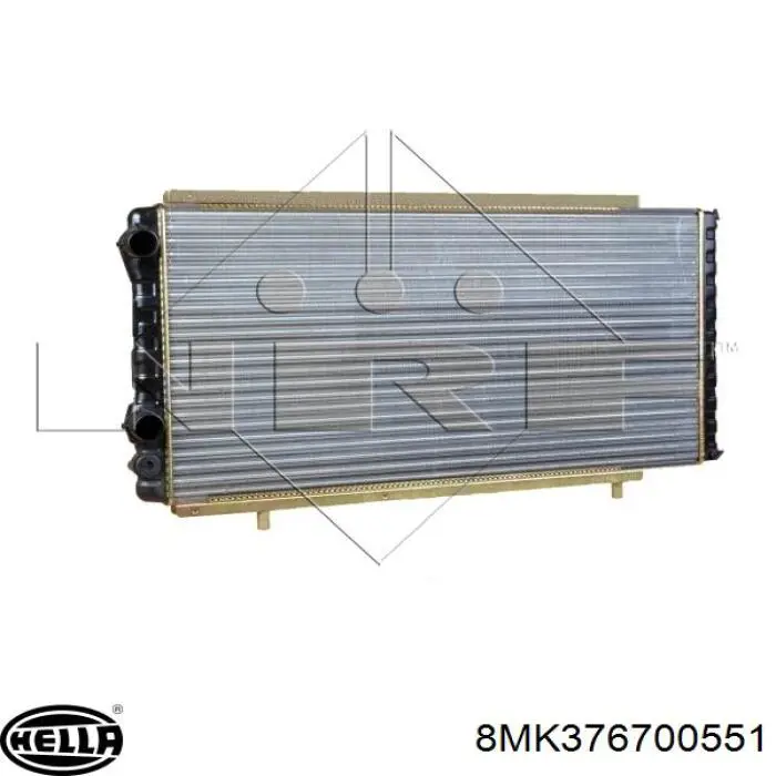1329227080 Fiat/Alfa/Lancia радіатор охолодження двигуна