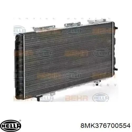 Радіатор 1330W3 Peugeot/Citroen