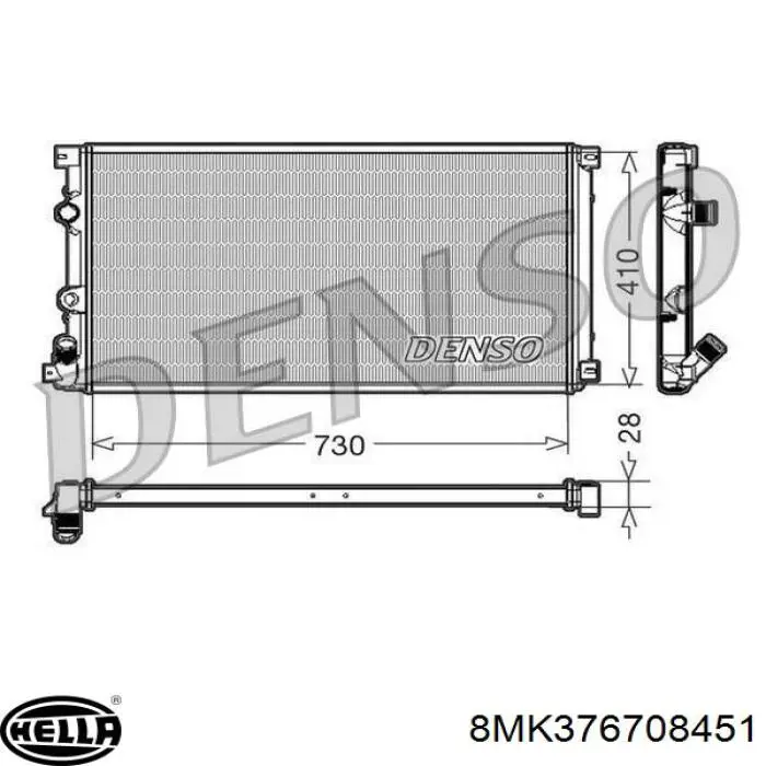 Радіатор основний Renault (RVI) 8660006123 ціна, від 85.81 USD