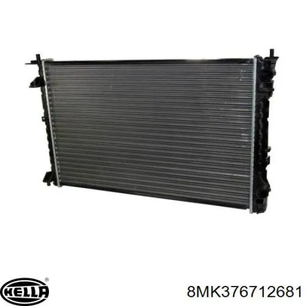 7701045345 Market (OEM) радіатор охолодження двигуна