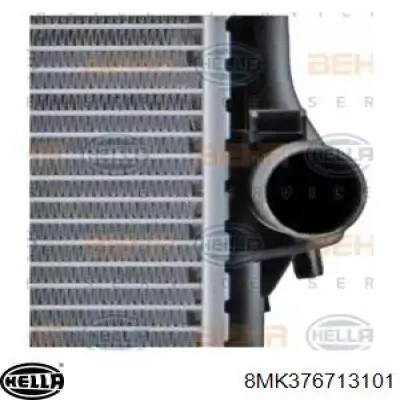 Радіатор основний HELLA 8MK376713101 ціна, від 116.83 USD