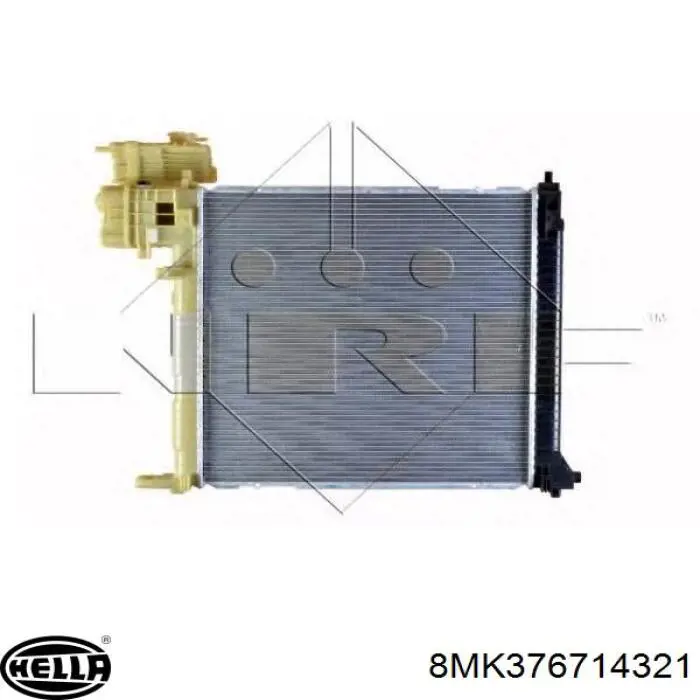 Радіатор основний HELLA 8MK376714321 ціна, від 147.52 USD