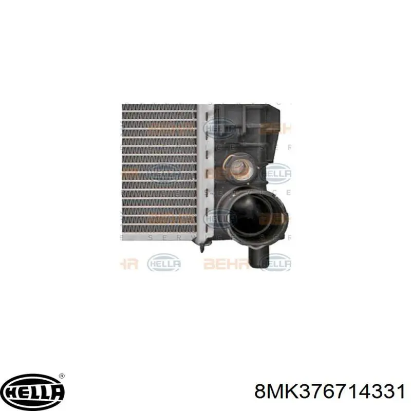 3567A1 Profit радіатор охолодження двигуна