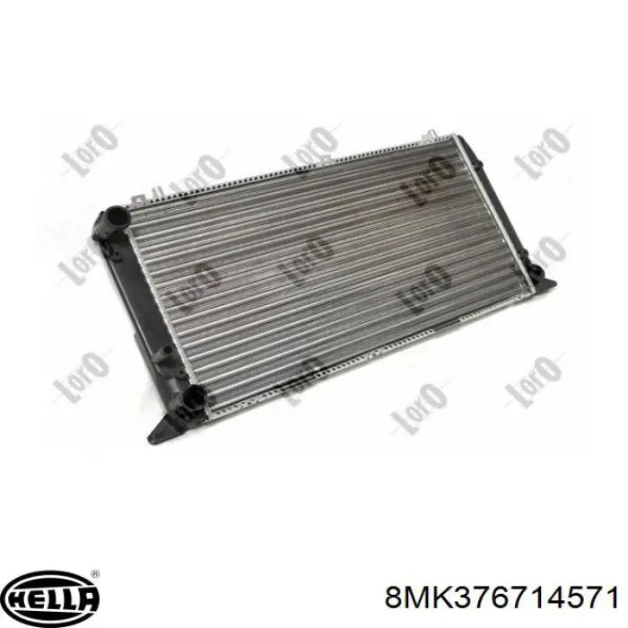 600120 Hart Радіатор охолодження двигуна