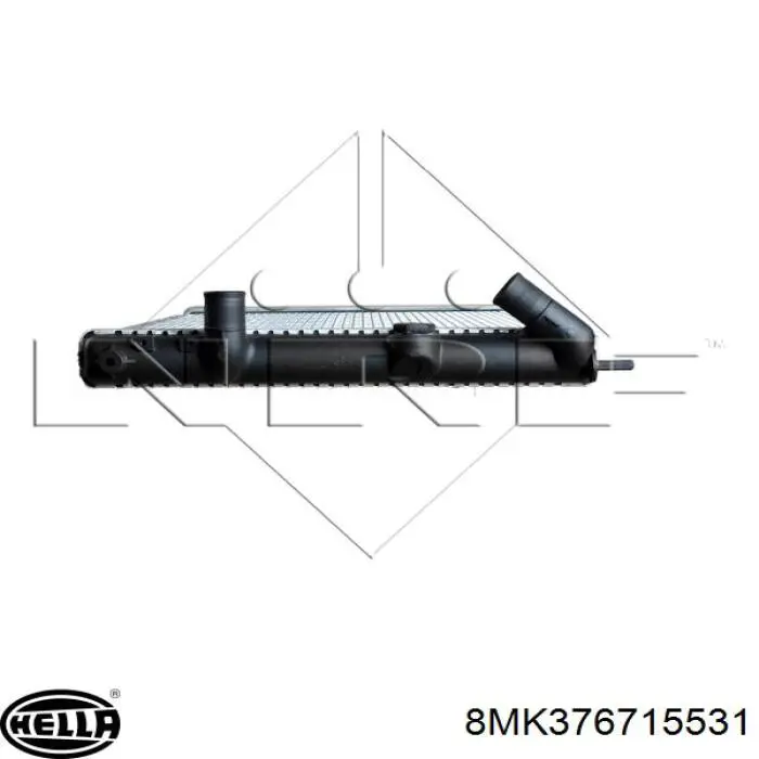 Радіатор охолодження Renault (RVI) 7700838133D