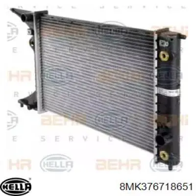 Радіатор 8MK376718651 HELLA