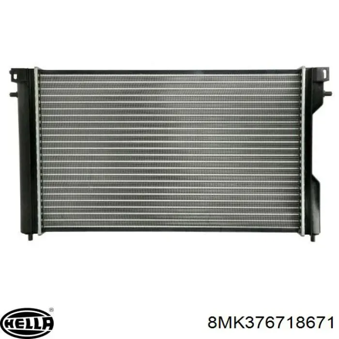 Радіатор 8MK376718671 HELLA