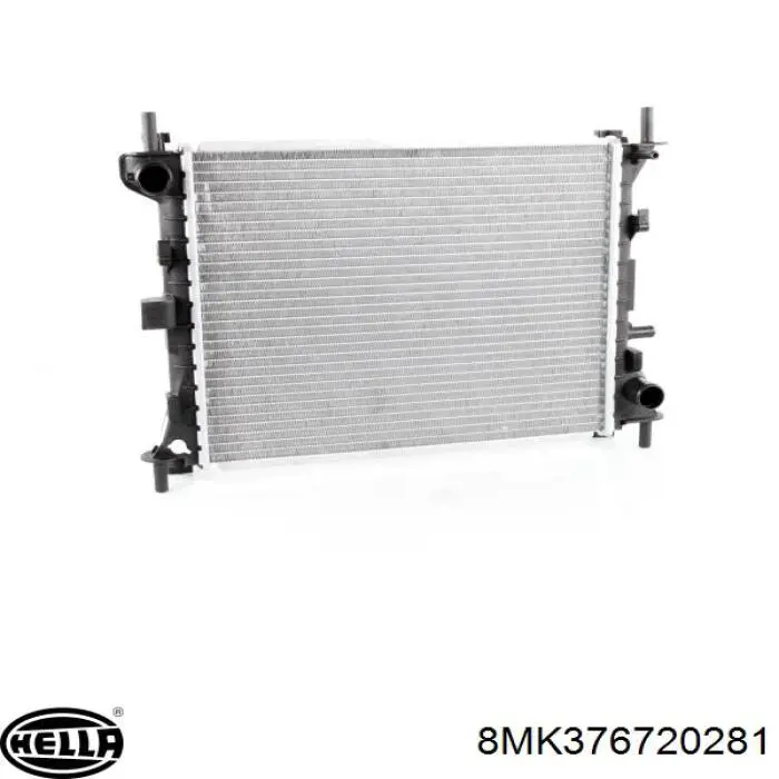 Радіатор охолодження Ford 98AB8005JB