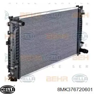 Купити 8MK376720601 HELLA Радіатор двигуна