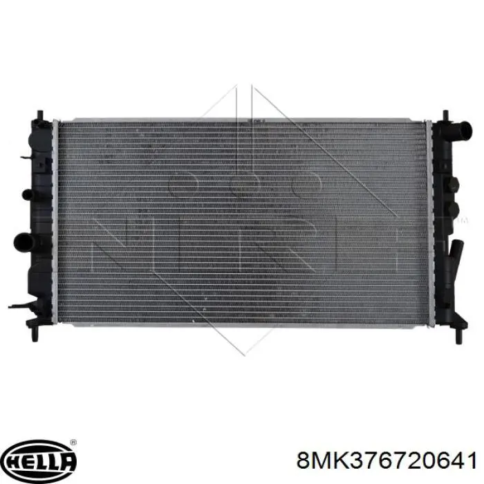 551608A6 Polcar Радіатор охолодження двигуна