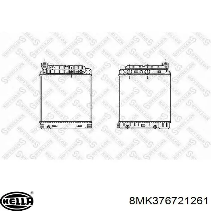 Радіатор основний Mercedes A9705000403 ціна, від 159.94 USD