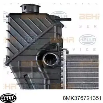 FT55554 Fast Радіатор охолодження двигуна