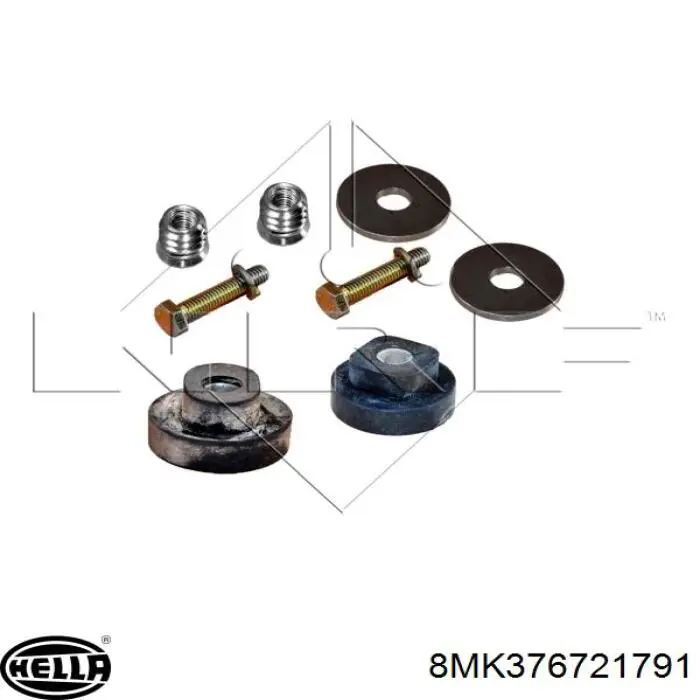 Радіатор основний Daniparts DPIV451 ціна, від 358.65 USD