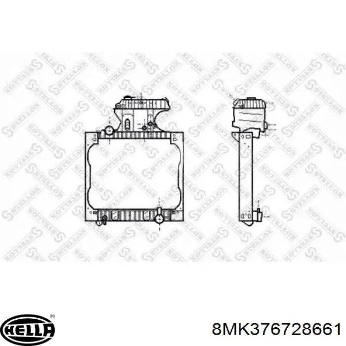 Купити 311MN648201 Perfekt Cooling Радіатор двигуна