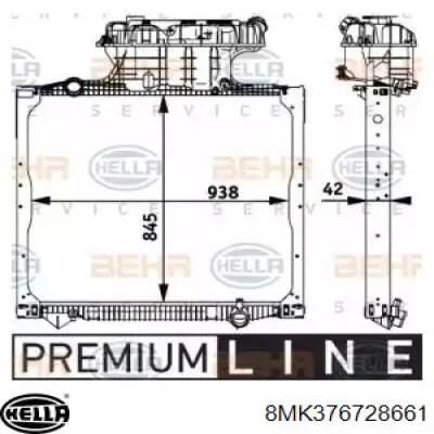 Радіатор 311MN648201 Perfekt Cooling