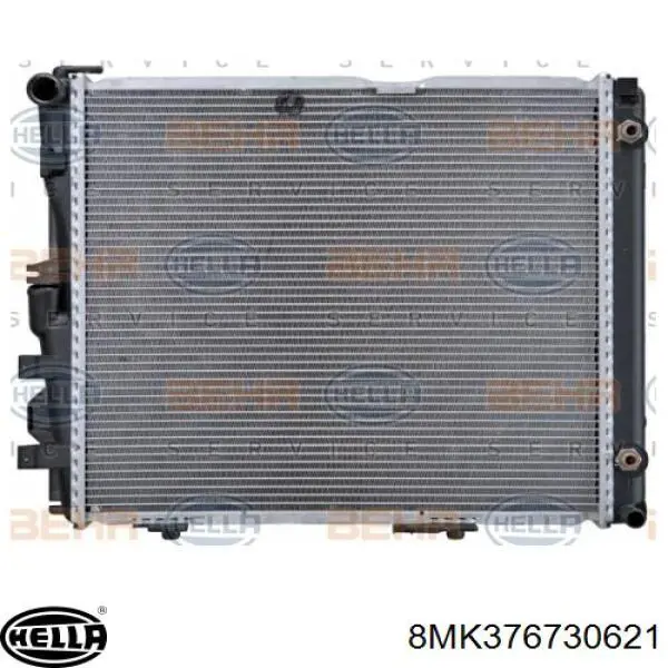 Купити 8MK376730621 HELLA Радіатор двигуна