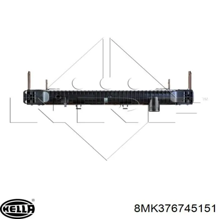 Купити 7421699253 Renault (RVI) Радіатор двигуна