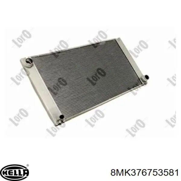 Радіатор 8MK376753581 HELLA