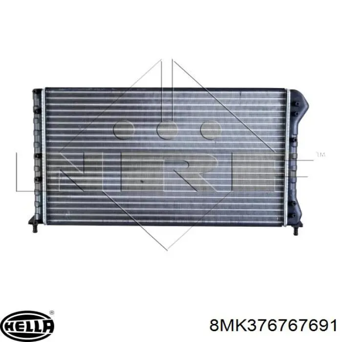 51867711 Fiat/Alfa/Lancia радіатор охолодження двигуна