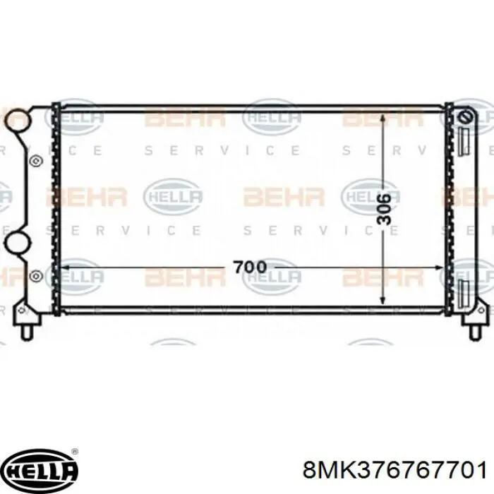 Радіатор R20053 Sato Tech