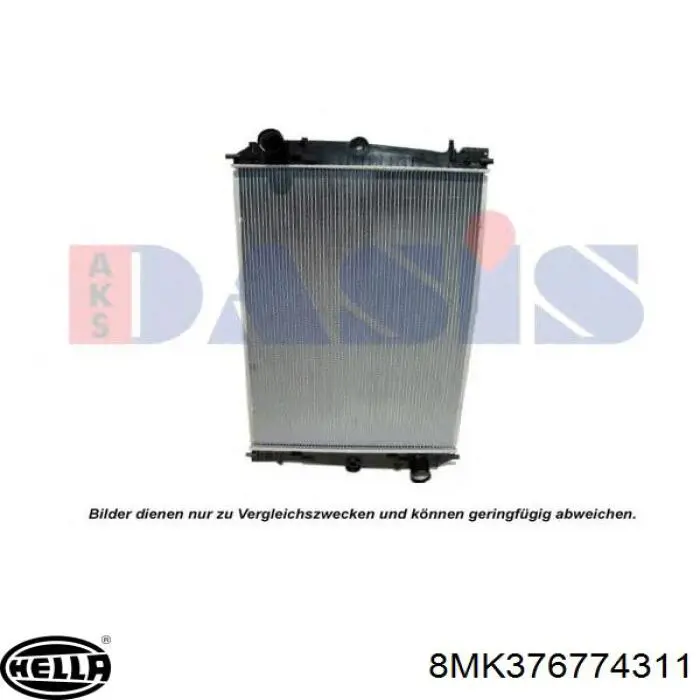 Радіатор основний Thermotec D7DA004TT ціна, від 339.19 USD