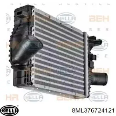 8ML376724121 HELLA Охолоджувач наддувочного повітря