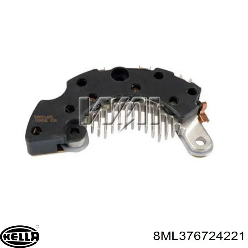 Інтеркулер 8ML376724221 HELLA