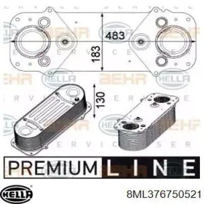 Система охолодження наддувочного повітря HELLA 8ML376750521 ціна, від 460.49 USD