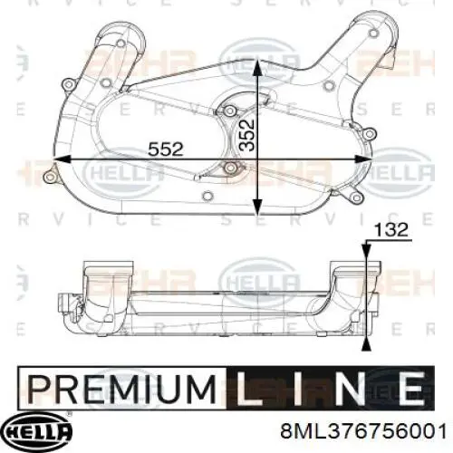 Система охолодження наддувочного повітря MAN 51095007129 ціна, від 958.98 USD