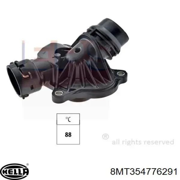 8MT354776291 HELLA Авто термостат