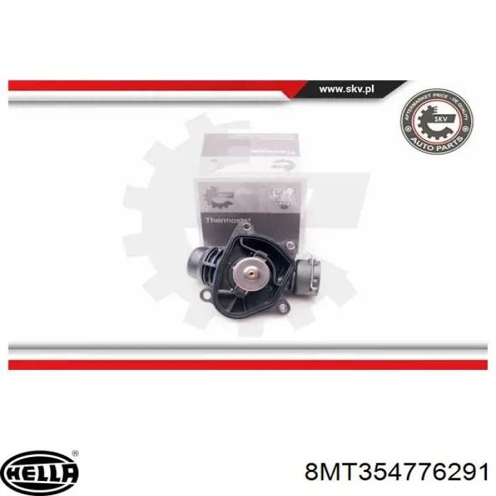 Автомобільний термостат HELLA 8MT354776291 ціна, від 36.85 USD
