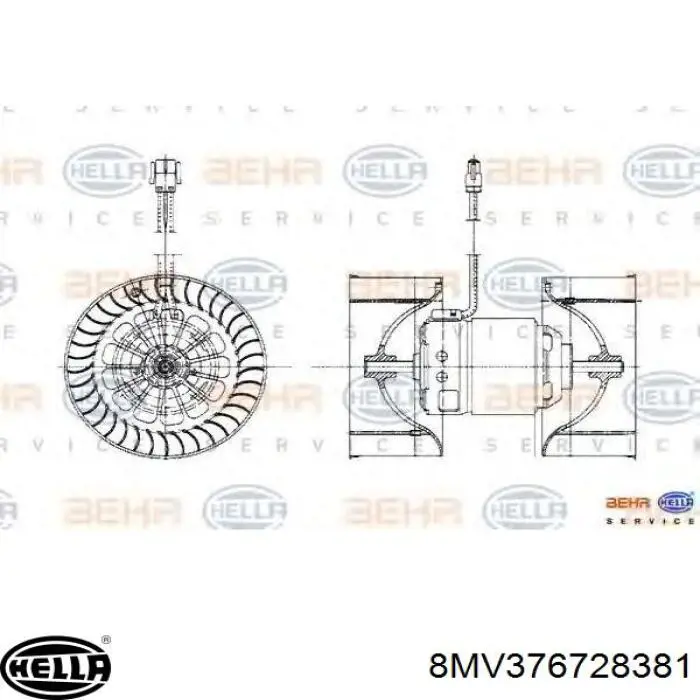 Купити 106441 Febi Муфта вязкостная системи охолодження