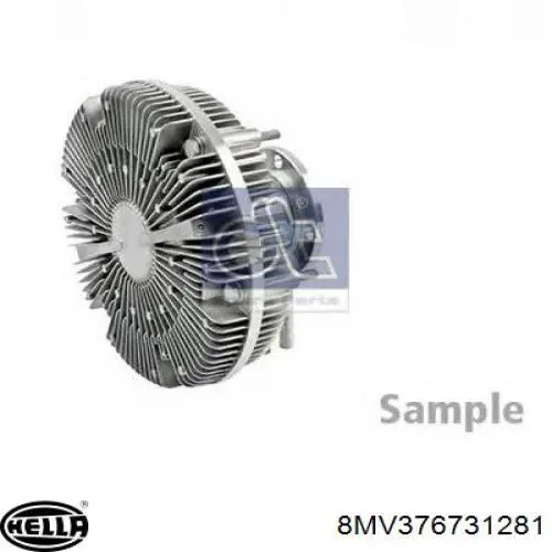 D5MA010TT Thermotec Гідромуфта приводу вентилятора