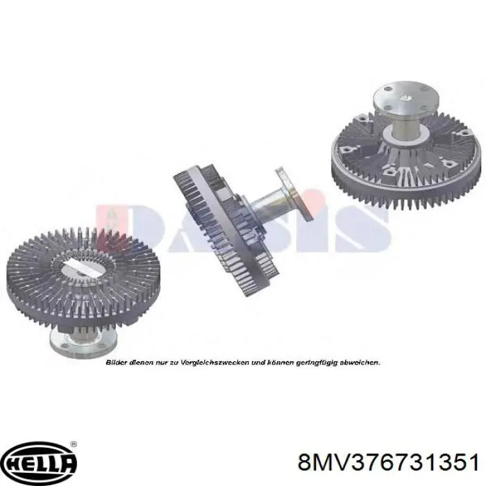 Вискомуфта вентилятора AM7009 Borg-Warner