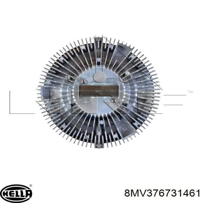 8MV376731461 HELLA Вентилятор / крильчатка радіатора охолодження