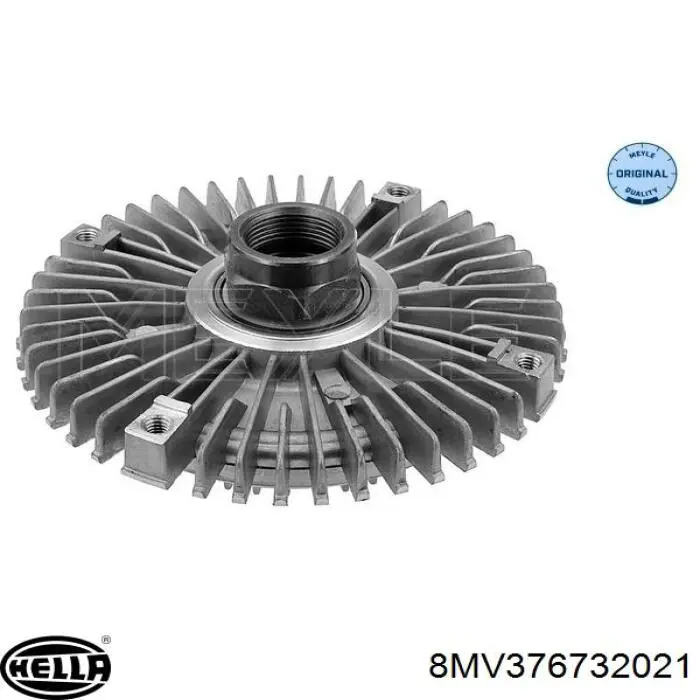 Вискомуфта вентилятора 8MV376732021 HELLA