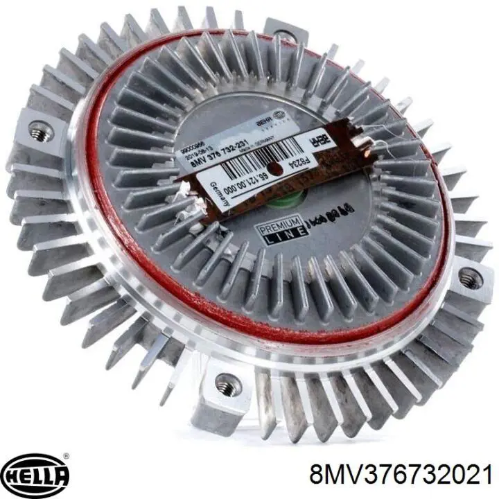 В'язкова муфта вентилятора HELLA 8MV376732021 ціна, від 38.35 USD