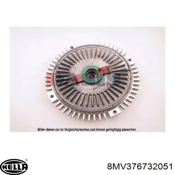 Вискомуфта вентилятора A9042001122 Mercedes