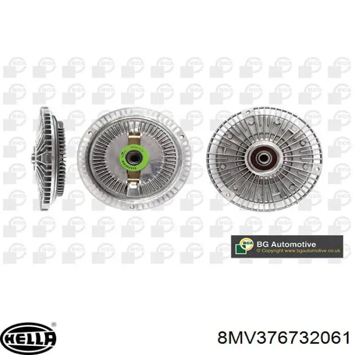 В'язкова муфта вентилятора Mercedes 2005122 ціна, від 44.93 USD