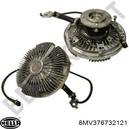В'язкова муфта вентилятора Thermotec D5M019TT ціна, від 41.03 USD