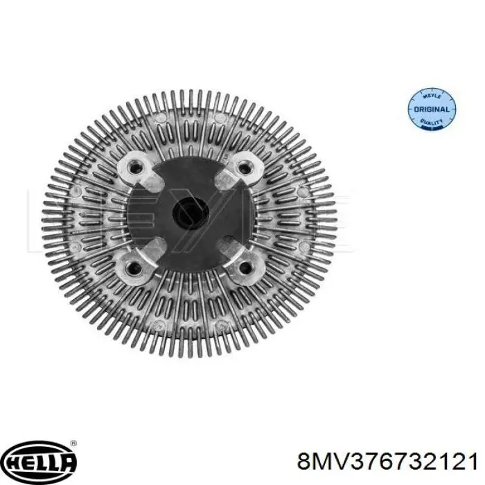 Вискомуфта, вязкостная муфта вентилятора охолодження 8MV376732121 HELLA