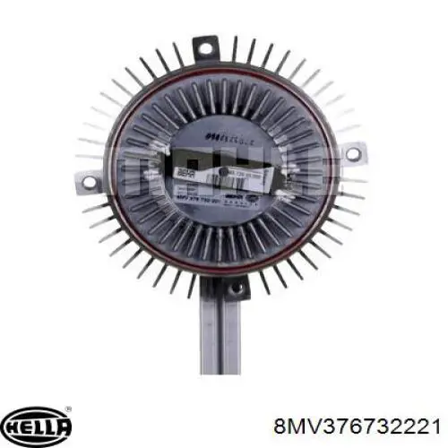 В'язкова муфта вентилятора HELLA 8MV376732221 ціна, від 25.34 USD