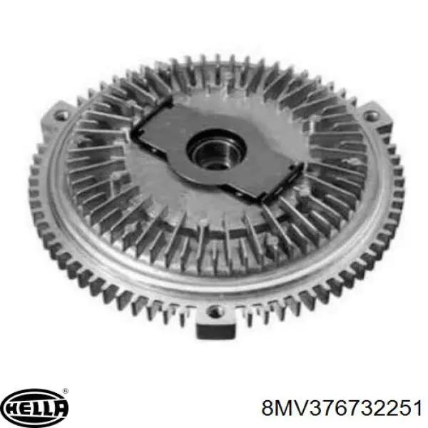 В'язкова муфта вентилятора HELLA 8MV376732251 ціна, від 51.84 USD