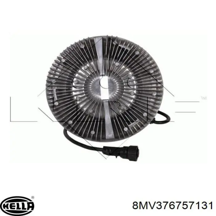 Купити 8MV376757131 HELLA Муфта вязкостная системи охолодження