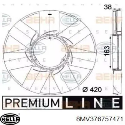 Купити 11522249373 BMW Вентилятор/крильчатка радіатора охолодження