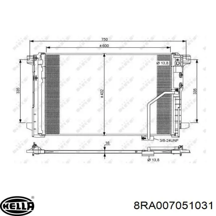 90509216 General Motors Лівий катафот бампера